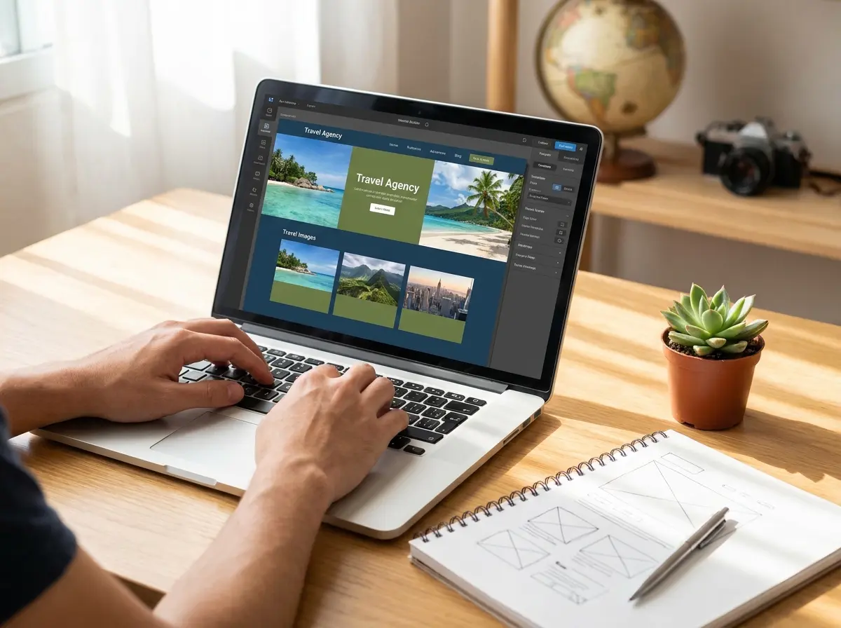 Step-by-Step Guide on How to Create a Website for a Travel Business