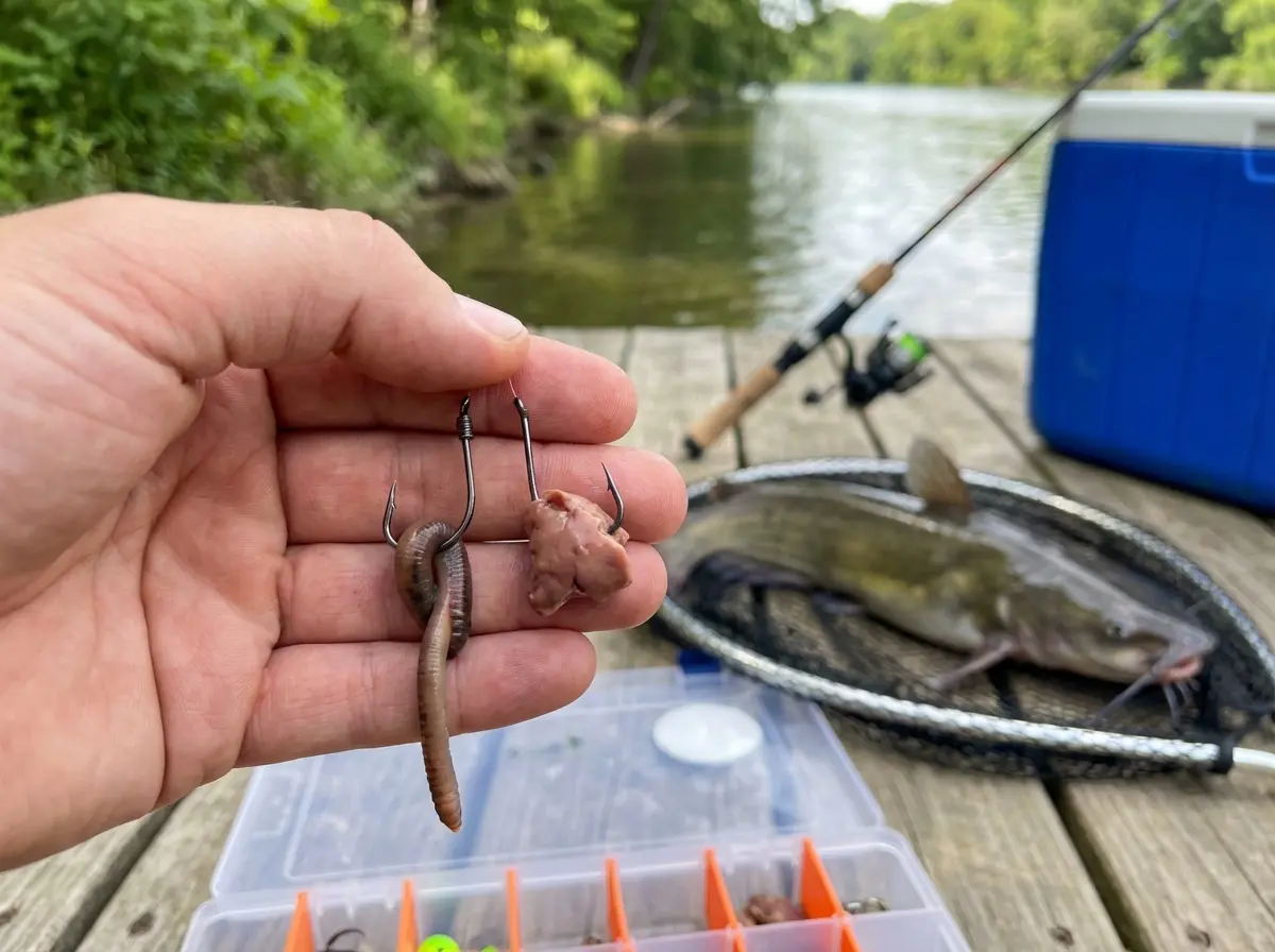 Top Picks for Channel Catfish: Using Nightcrawlers and Liver