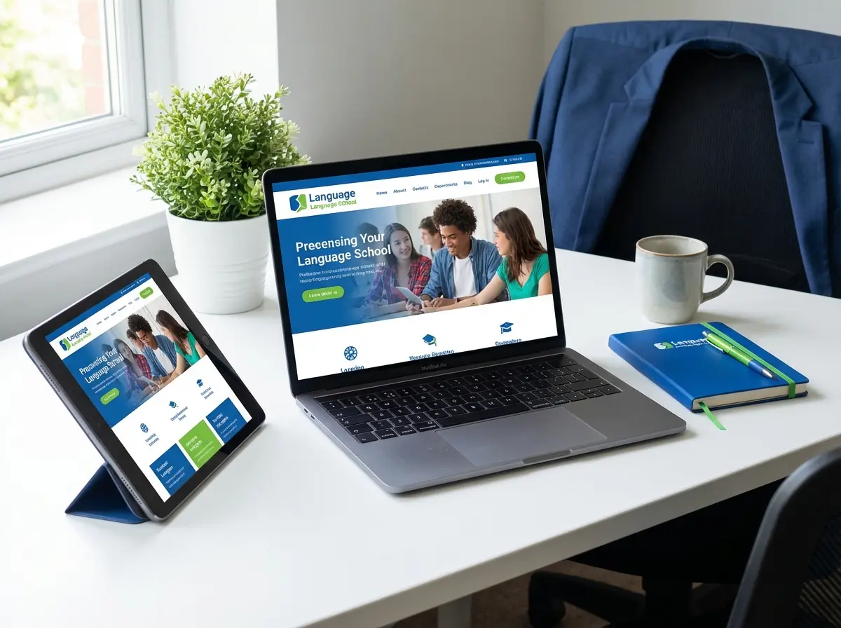 Effective Language School Marketing: Why First Impressions and Language School Website Examples Determine Enrollment Numbers