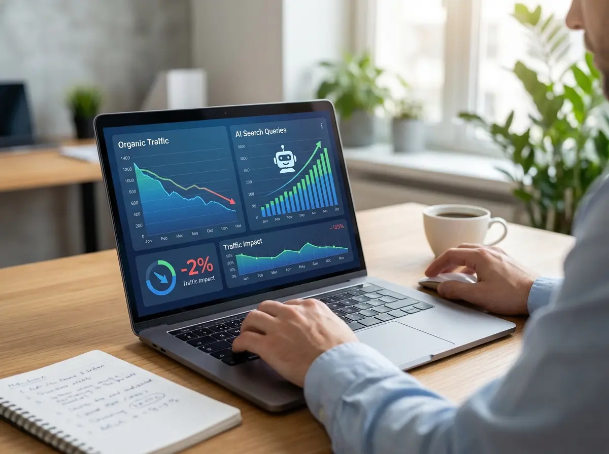 Data Analysis: Identifying Lost Traffic Due to AI Search