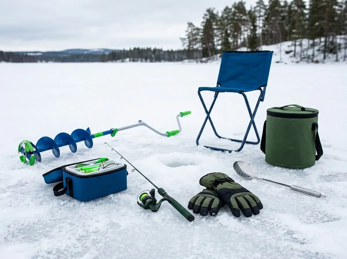 Essential Ice Fishing Gear and Tackle for Your First Trip