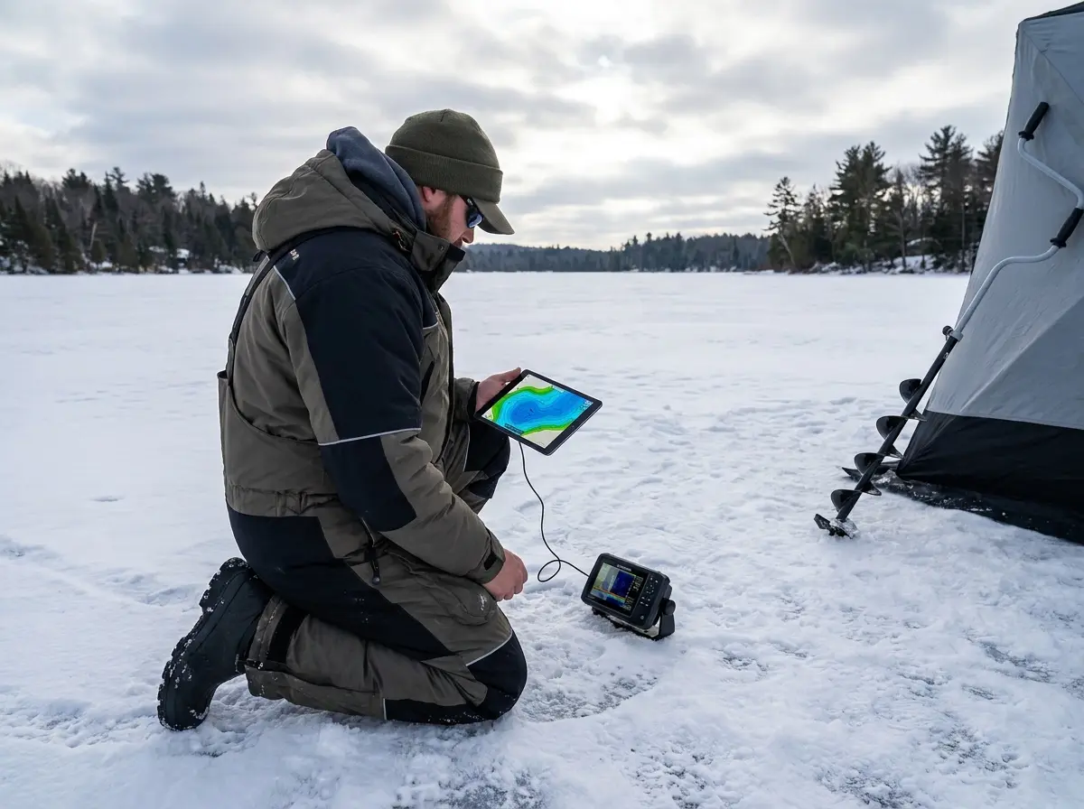 How to Find the Right Ice Fishing Location and Hotspots