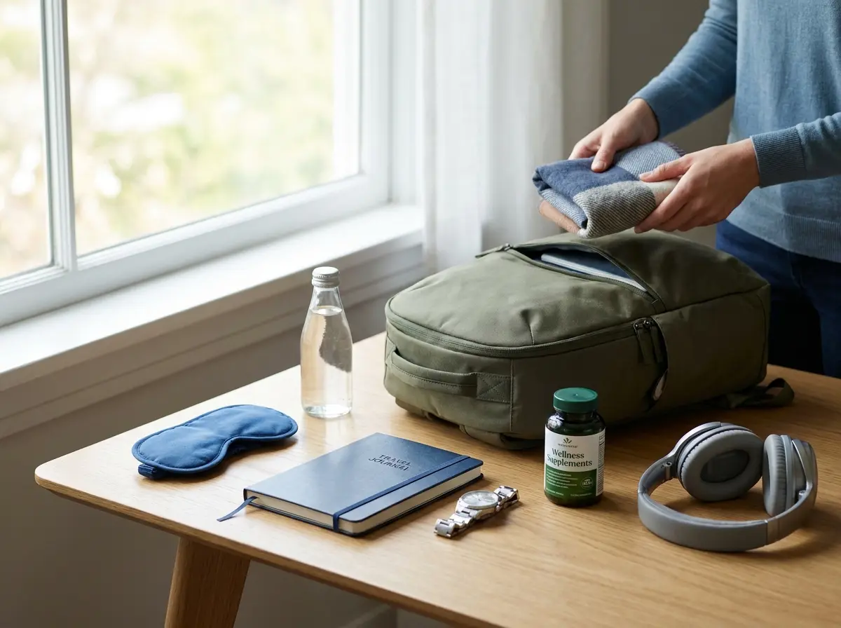 Pre-Flight Preparation to reduce jet lag and improve sleep health
