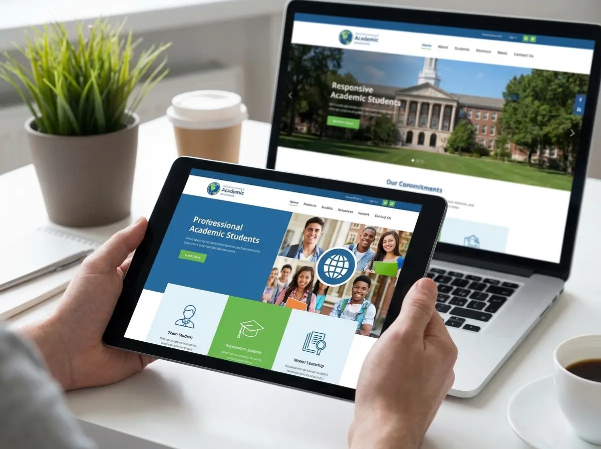 Language School Web Design and Academic Website Design: The Power of Visual Impact