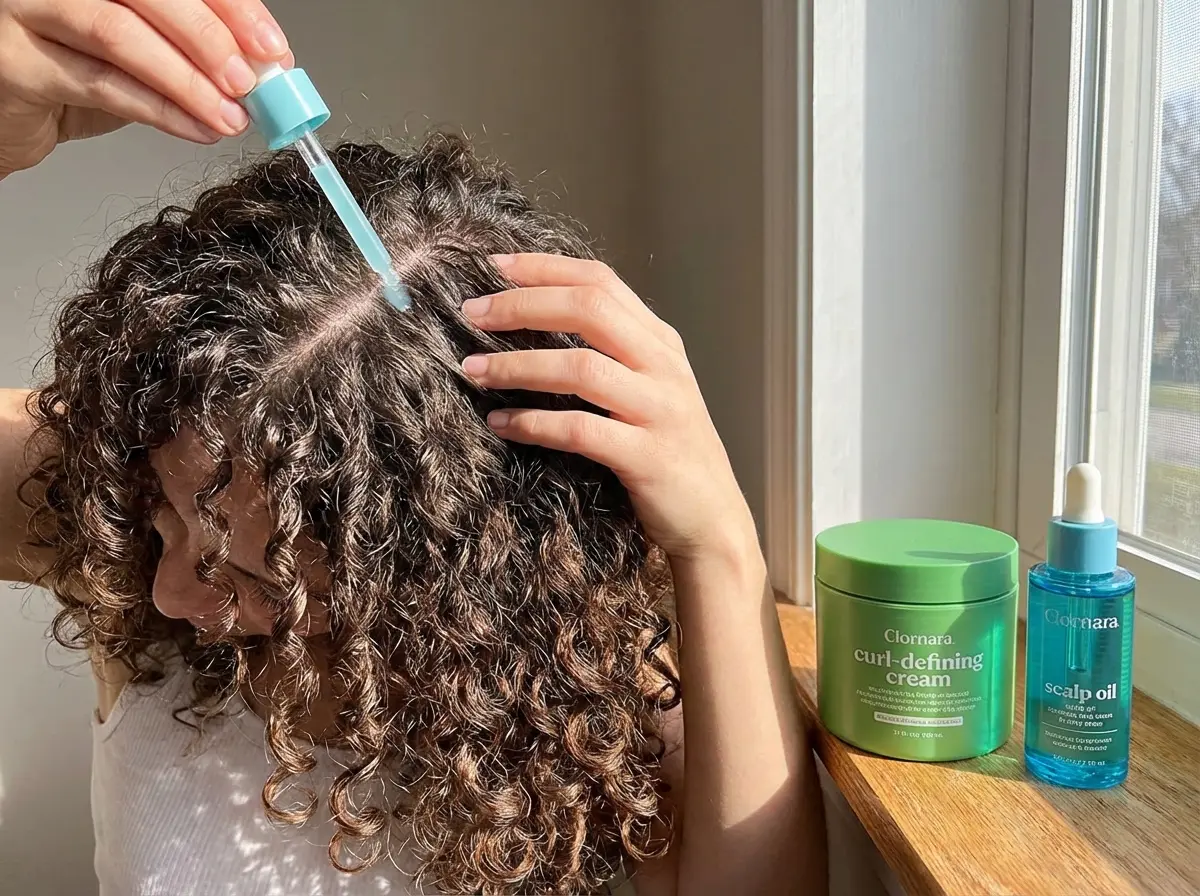 Scalp Health and Curly Hair Care Products: The Role in Curl Formation