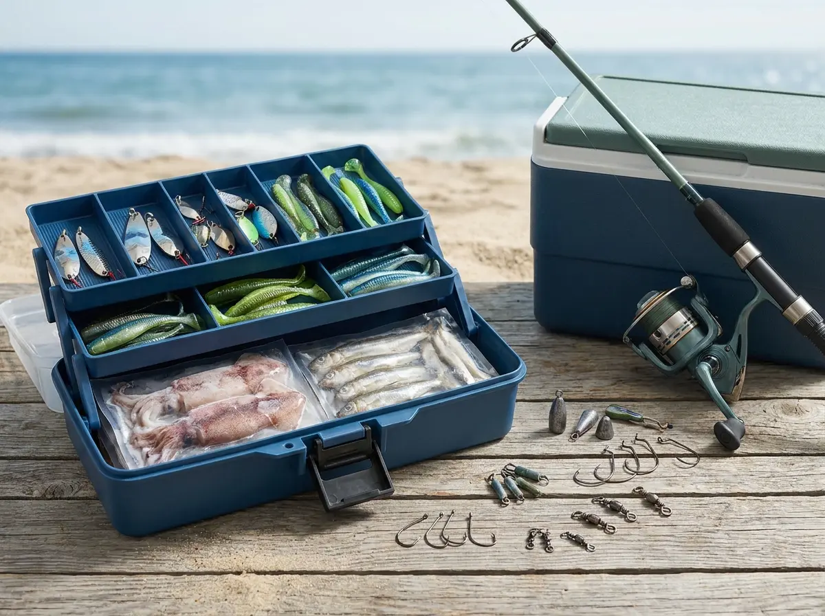 Bait and Lure Selection for Beach Fishing and Terminal Tackle