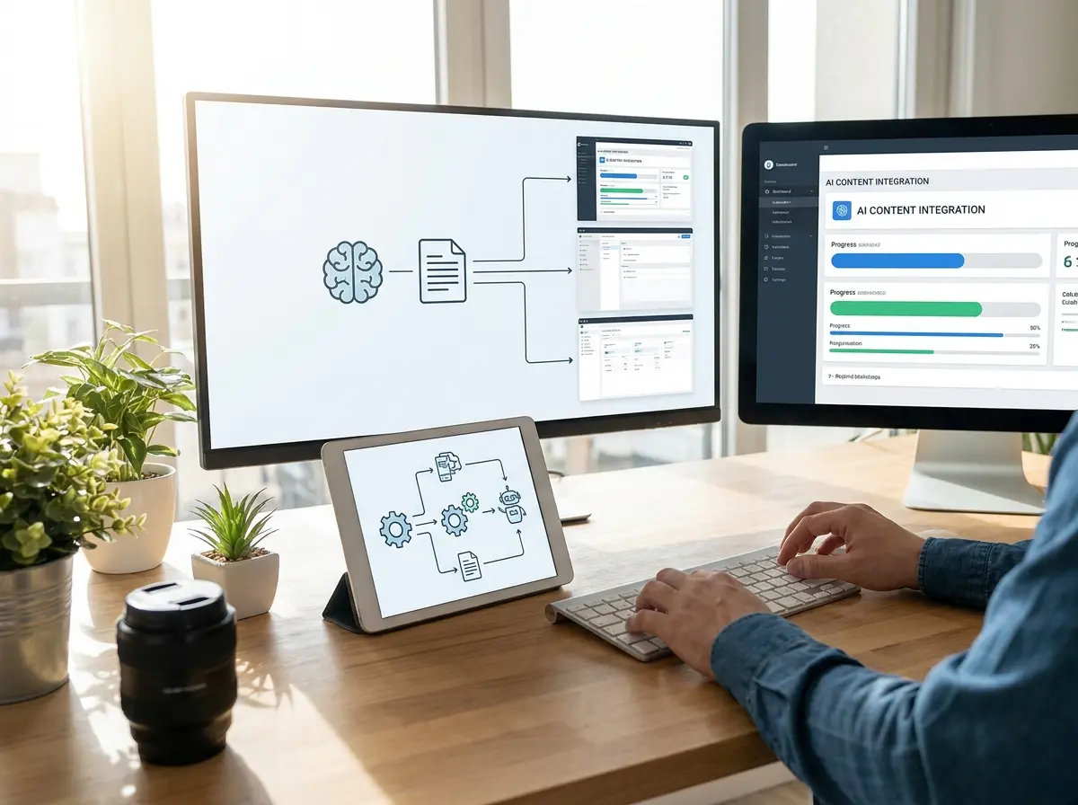 Strategic Integration: Implementing AI Writing Tools in Your Automated Content Creation Workflow