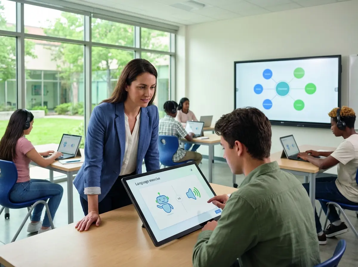 Core Applications of AI Content for Language Schools
