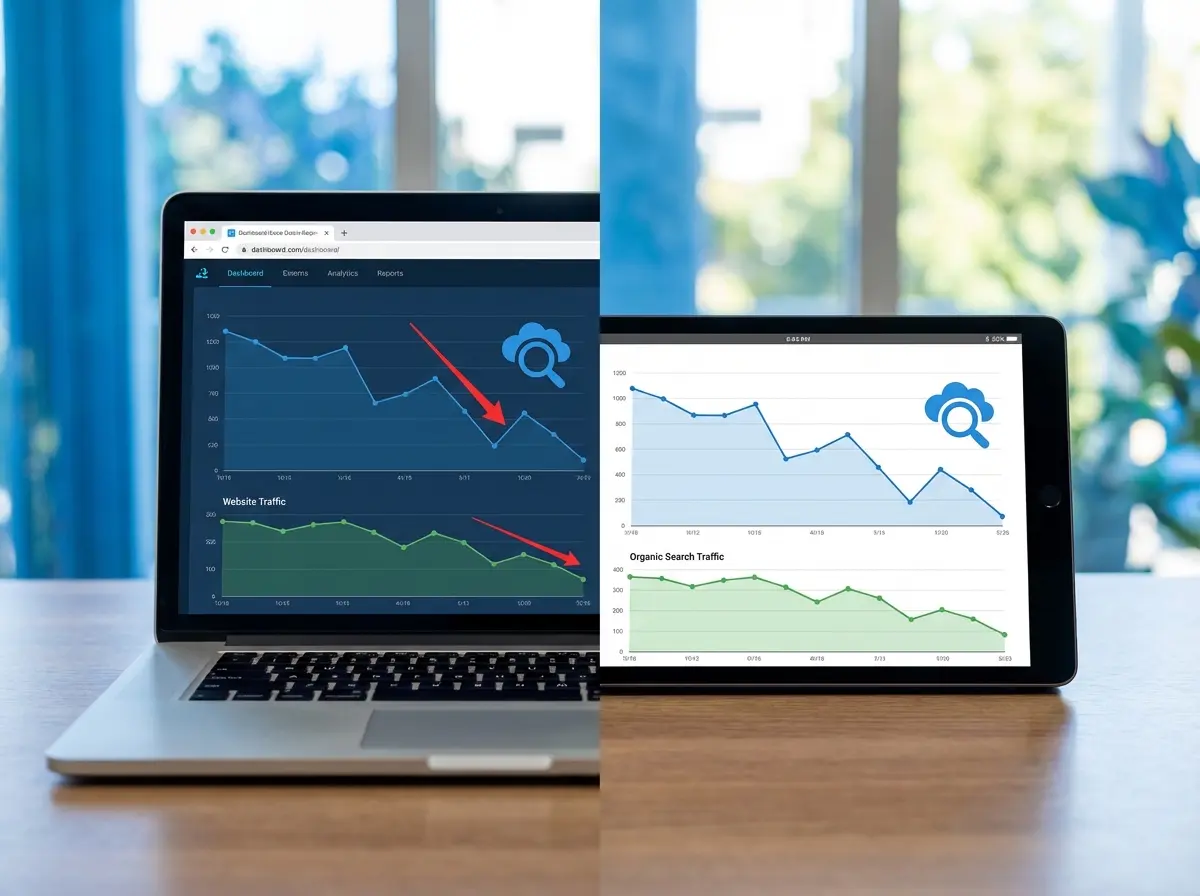 Direct impacts of ai overviews on website traffic and organic search traffic