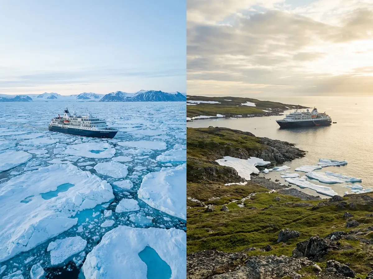 Determining the Best Time of Year for an Arctic Cruise and Polar Expedition