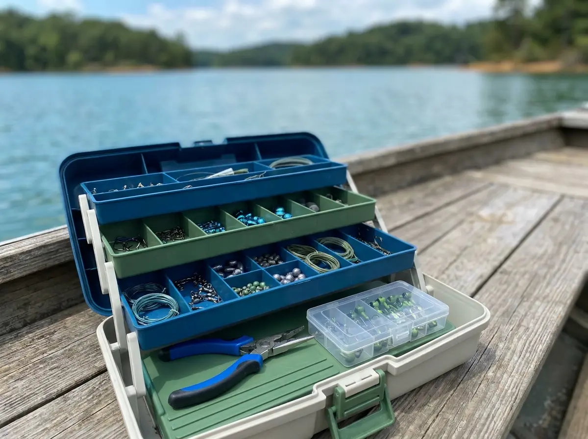 Strategic Terminal Tackle and Fishing Tackle Box Essentials