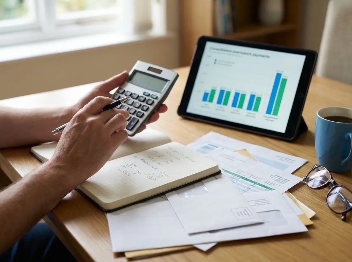 Debt Consolidation Loan Interest Rates: How Consolidated Payments Are Calculated