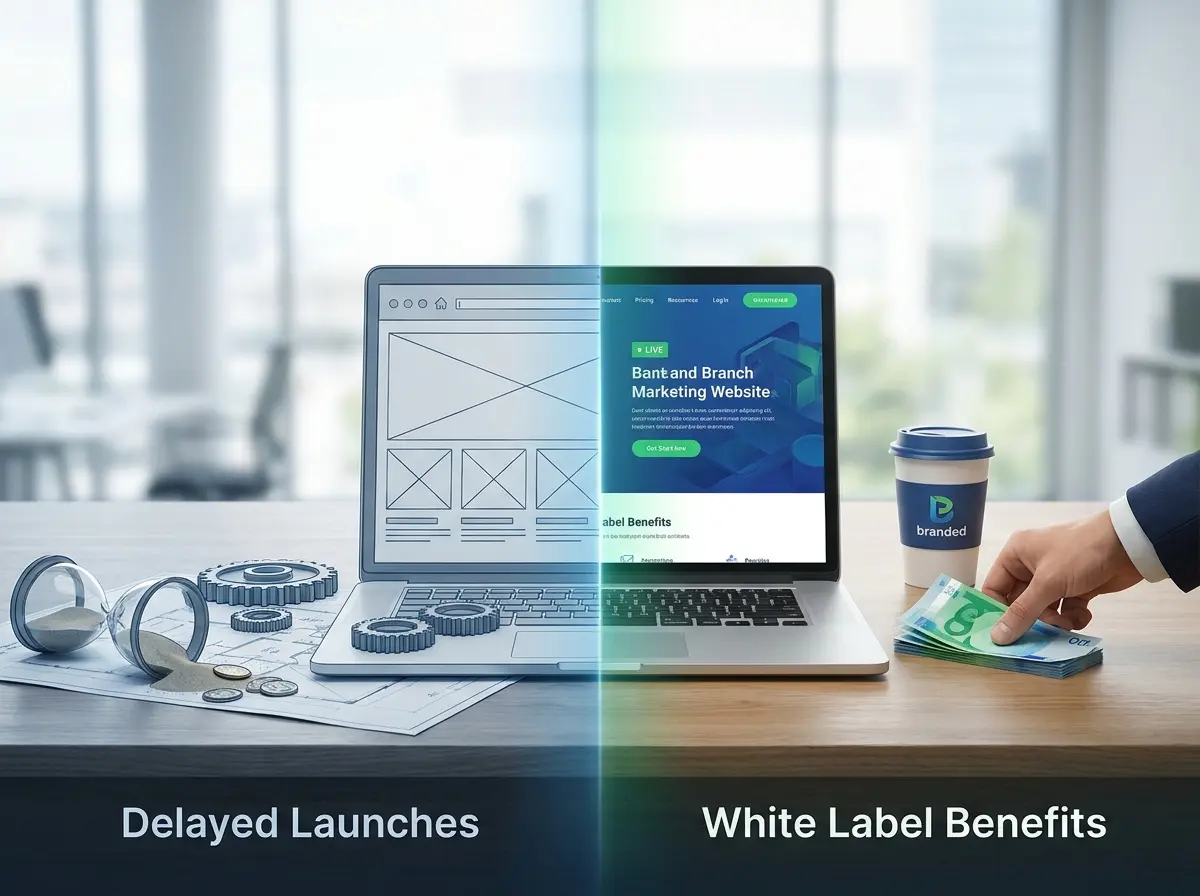 The True Financial Impact of Delayed Launches and Benefits of White Label Web Development