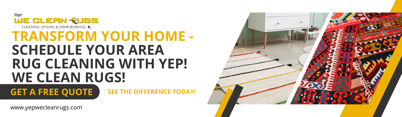 transform your home - schedule your area rug cleaning with yep! we clean rugs